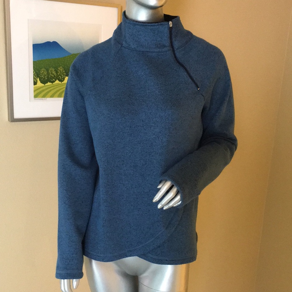 AVENTURA | Harlow Zip Neck Fleece Top